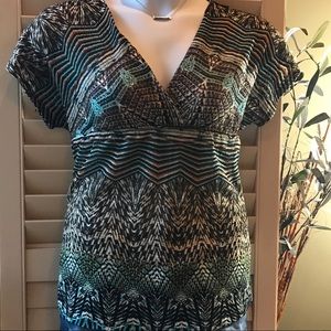 🎁 Deep V-Neck Knit Top